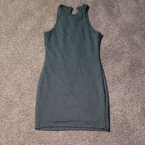 Green Sleeveless Dress